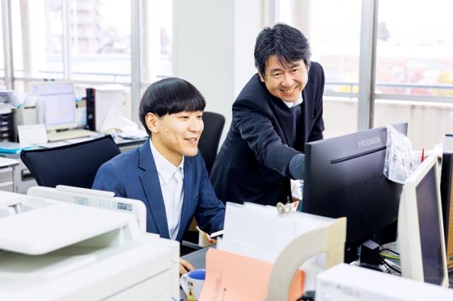 他の業務職では感じることができない達成感やヤリガイを、きっと感じることができます！（勤続7年、男性、38歳）