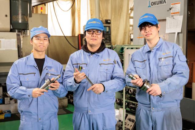 モノづくりに興味がある方、
将来手に職をつけたい方にピッタリの環境です！