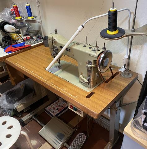 こちらのミシンを使用して作業して頂きます♪