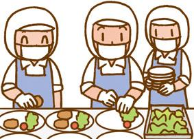 【社員食堂での簡単な盛付】調理なし！★未経験OK★短時間勤務♪社員食堂のまかないパート募集調理補助／社員食堂