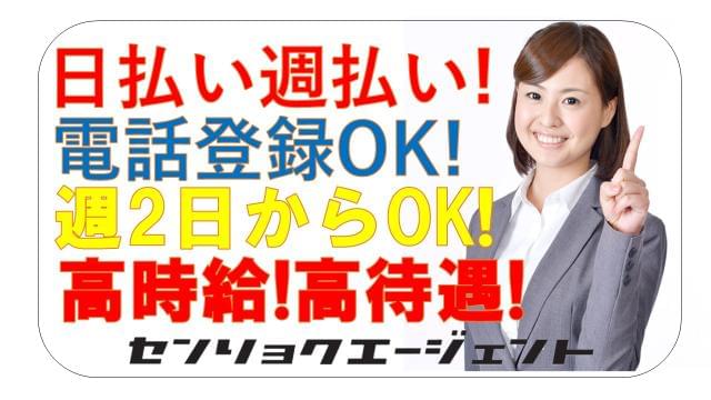 戦力エージェント株式会社 大阪東オフィスのアルバイト パート 正社員 契約社員 派遣社員情報 イーアイデム 東大阪市の梱包 仕分け ピッキング求人 情報 Id