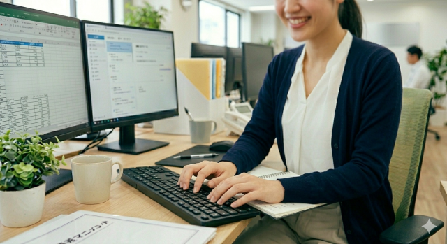 人気の事務！時給1300円
土日＆祝日休みで残業なし！
お子様のいらっしゃる方も安心してお仕事可能です！
☆20代〜40代の方活躍中！　☆お休みしっかりとれる！