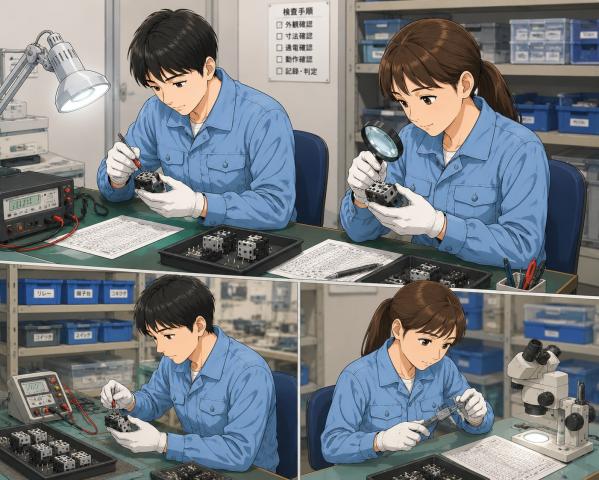 未経験歓迎！冷暖房完備の快適な軽作業スタッフ