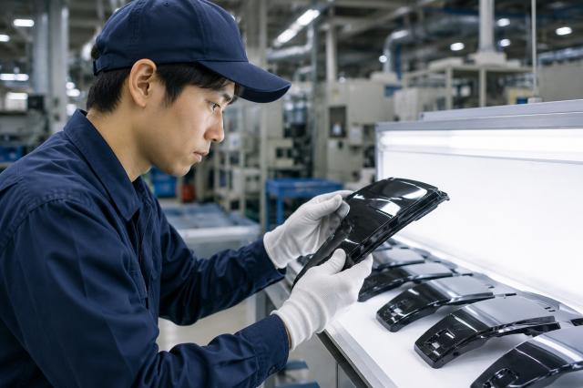 【日野市】◎時給1500円　車部品の塗装チェック　車通勤OK自動車部品の塗装