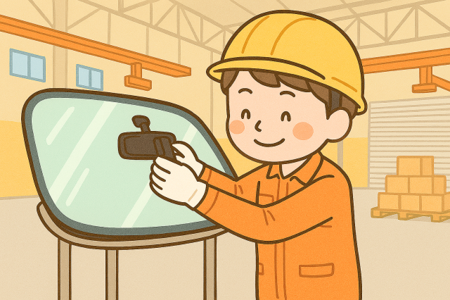 最寄り駅から徒歩通勤可能♪/50代位迄の男女活躍中！部品取付やラベルなどの貼り付け自動車部品取付やラベルなどの貼り付け作業