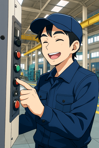 未経験者歓迎♪/簡単な機械操作とフォーク作業をお任せ！/日勤のみで20代から50代迄の男性活躍中！機械オペレーター＆カウンターフォーク