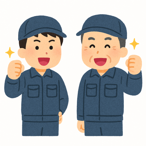 20代から50代の男性活躍中♪