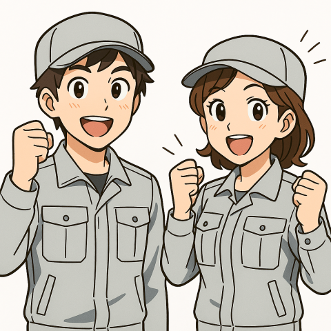 20代から50代の男女活躍中!