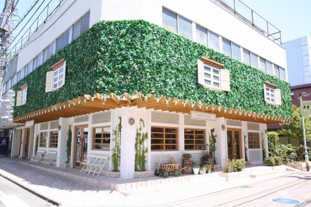 ユニオン通りの一角にある当店。