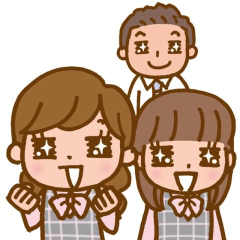 子育て中の男女スタッフ活躍中！
明るく優しい先輩ばかりのアットホームな職場です。