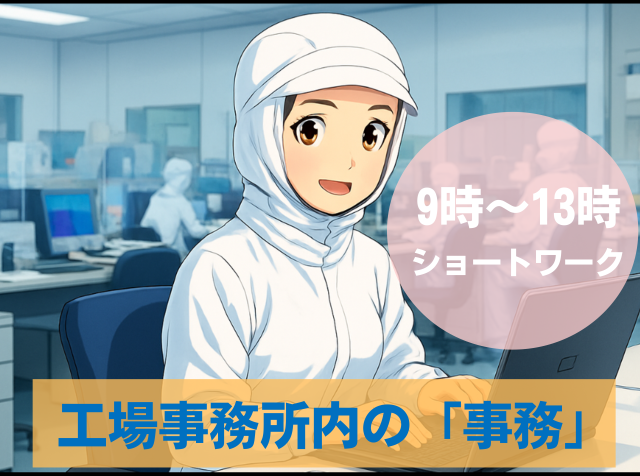 PC作業中心のお仕事です