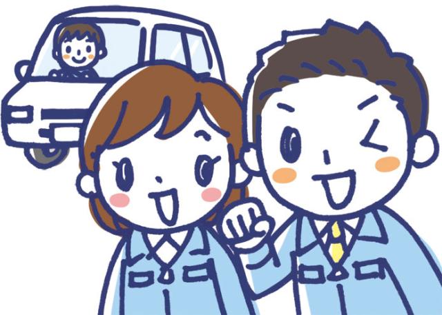 \ドラレコ完備の車両で安心/
安全運転を心掛けて取り組みましょう。