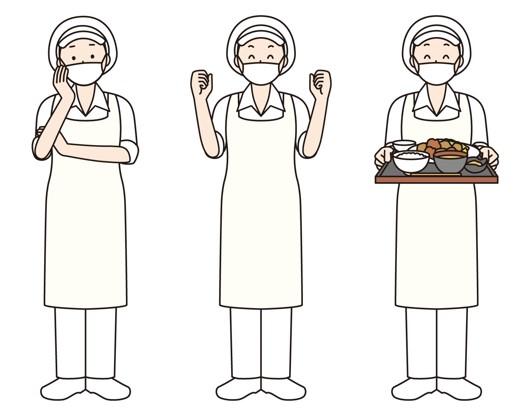 中学校の調理場勤務／給食調理の補助業務／30〜50代活躍中♪学校給食補助