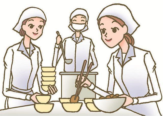 料理が好きな方、大歓迎！楽しみながらお仕事できますよ☆
マイカー、バイク、自転車通勤もOKです！