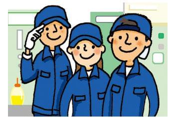 未経験でも大丈夫!無料昼食完備!制服も貸与!
安心して長く勤められるように当社もサポートします
