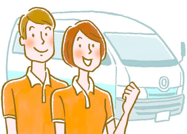 午前・午後計4時間でサクッと勤務/固定ルートのみの送迎/未経験OK/WワークOK支援施設の送迎ドライバー/計4時間勤務のハイエースの運転手