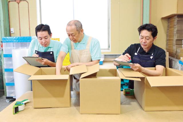 商品の入荷・検品作業商品の入荷・検品作業