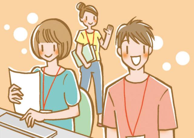 フォロー体制万全!
ベテランスタッフみんなであなたを支えます。