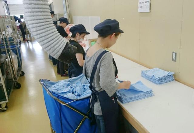 工場内の仕上げ作業です☆季節を問わず安定したおシゴト!