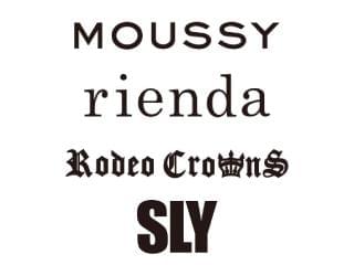 Moussy／Rienda／Rodeo　Crowns／Sly