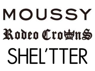 Moussy／Rodeo　Crowns／Shel'tter