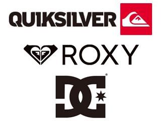 Quiksilver／Roxy／DC