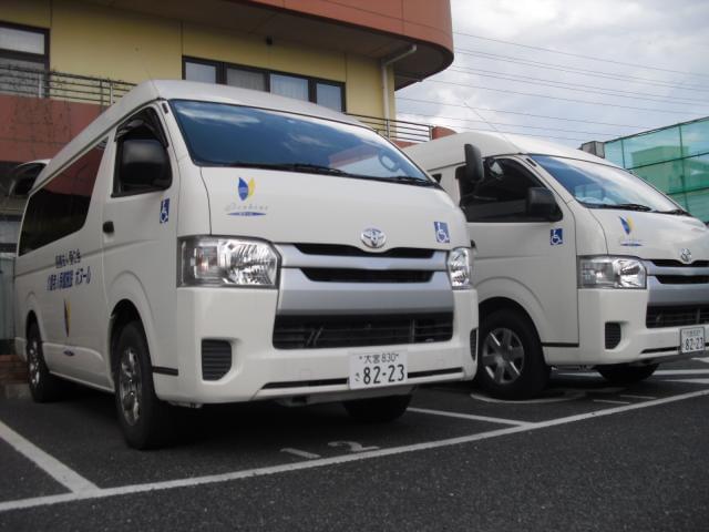 運転していただく車両です。他の運転手と協力して運行していただきます。