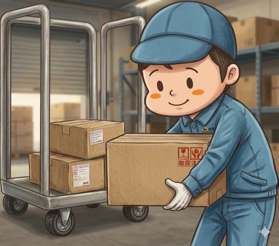 WワークOKの夜勤のお仕事！高時給の簡単倉庫作業で空いた時間にお小遣い稼ぎ、しませんか？