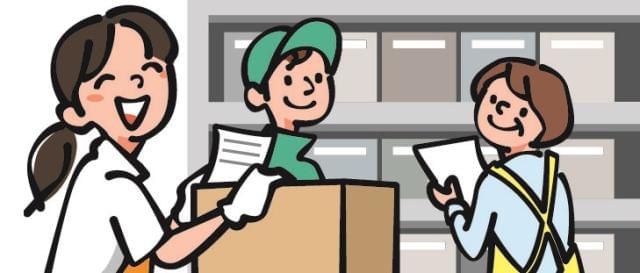 作業は検品やタグ付け、ピッキングなど。特別なスキルは一切不要です。身体を動かしたい方にピッタリ♪