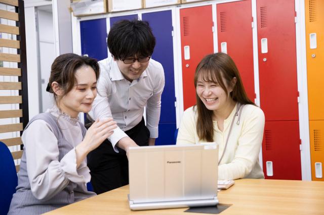 困ったときはすぐに相談できる環境です♪