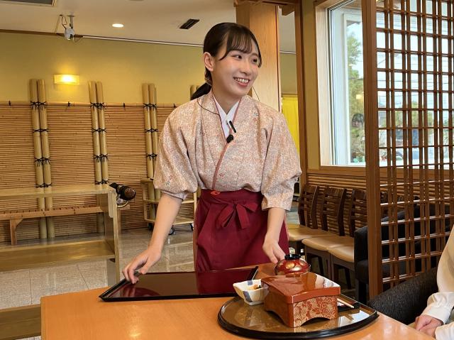 学生歓迎の成長バイト！未経験者歓迎！人と関わる力が身につく接客業務で人間力UP！学業との両立も可能！和食のホールスタッフ