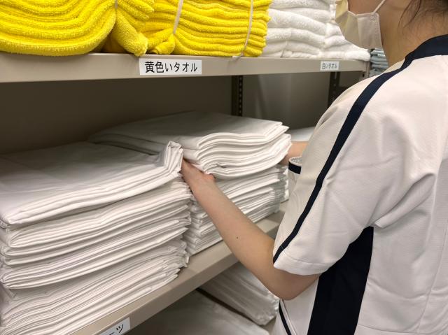 当社は日本最大規模を誇る病院、福祉施設向けリネンサプライ事業を中心に総合アウトソーシングサービスを展開しています。