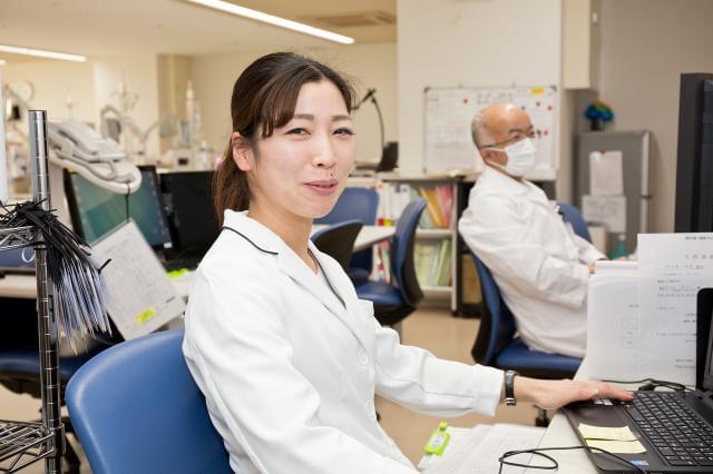 豊富な実績がある職場です。
やりがいを感じながら、ゆとりをもって働けます。