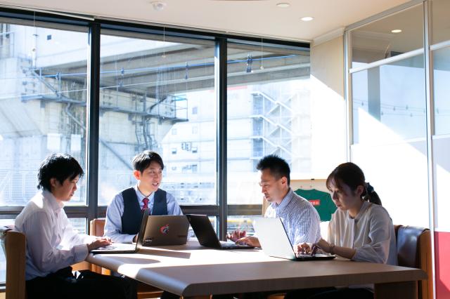 ON/OFFのメリハリをつけて、リフレッシュできる環境です。