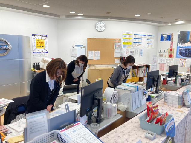 「おねえさんバイバイ♪」　何気ない一言が“やりがい”です。