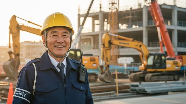 【交通誘導警備】現場まで直行直帰OK！交通費全額支給★未経験者歓迎！建築現場の交通誘導警備スタッフ