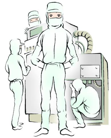 製造装置の　作動テスト・各部の動作調整