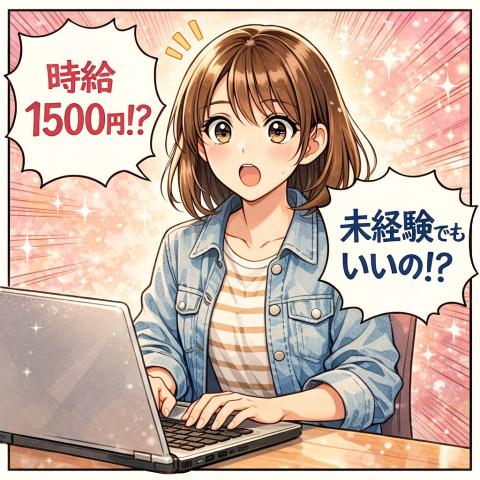 【Wワーク×カンタン事務】未経験者大歓迎★即日★時給1500円★週払い★車通勤歓迎★交通費支給あり【休日のWワークに最適】
食品会社での、かんたんな一般事務
■未経験OK　■日払・週払OK　■即日〜長期