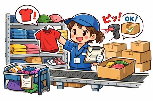 アパレル用品のかんたんな仕分け作業★時給1,600円★週払有★即日OK★1か月短期【短期×高時給！！】
アパレル用品のかんたんな仕分け作業
■未経験大歓迎　■日払い・週払いシステム有　■即日〜3月末短期