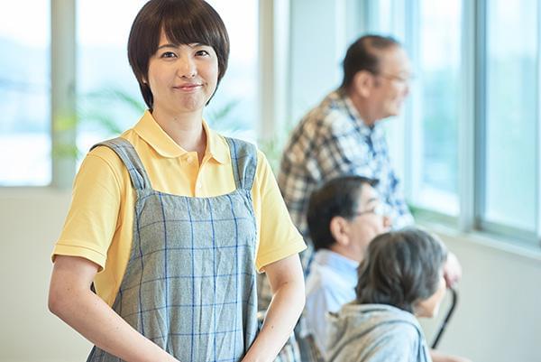 ご利用者様の介護度が低く、介護の経験が少ない方も働きやすい施設です。