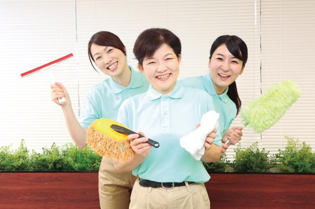 女性が中心となって活躍中!掃除の手際が良くなるたび、成長を感じられるお仕事です♪