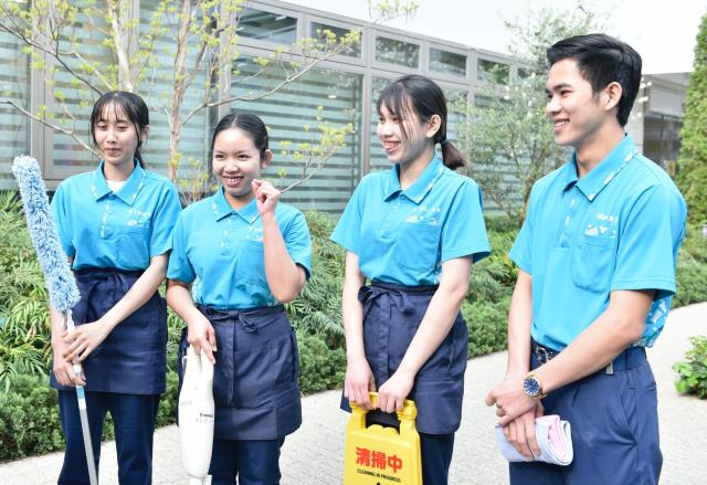 未経験者OK！　男女活躍中◎　藤が丘駅から徒歩3分の好立地　病院清掃のお仕事です清掃スタッフ