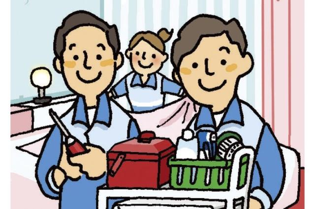 ＜ビジネスホテルの営繕業務＞9時〜15時、週1日〜2日で無理なく活躍可能！車通勤が可能ですホテルの設備点検、営繕業務