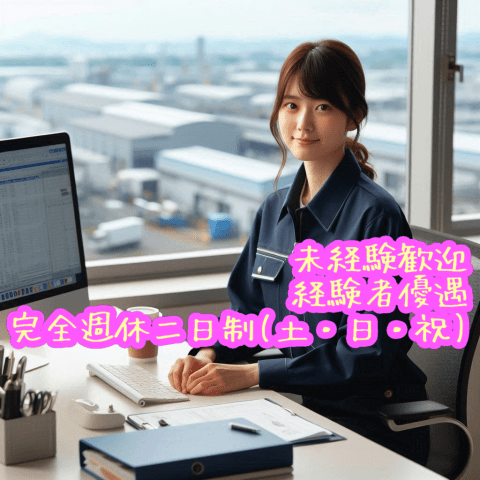 急募【茨木市】簡単一般事務業務！時給：1200円〜・週払い可・交通費支給・土日祝休み・出張面接実施！大手商社での一般事務