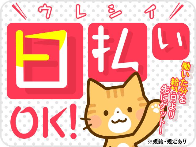 日払いOK！※規定・支払い条件有