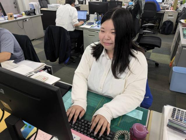 簡単作業の営業事務♪