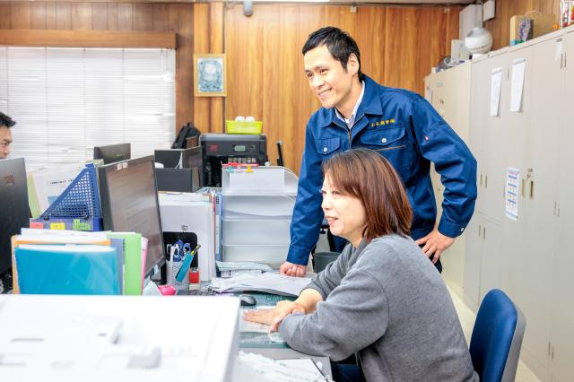 当社のモットーは「社員第一」！風通しが良くて何でも相談しやすく、馴染みやすい社風が自慢です♪