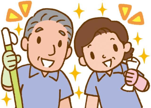 マンション共用部などの日常清掃◎