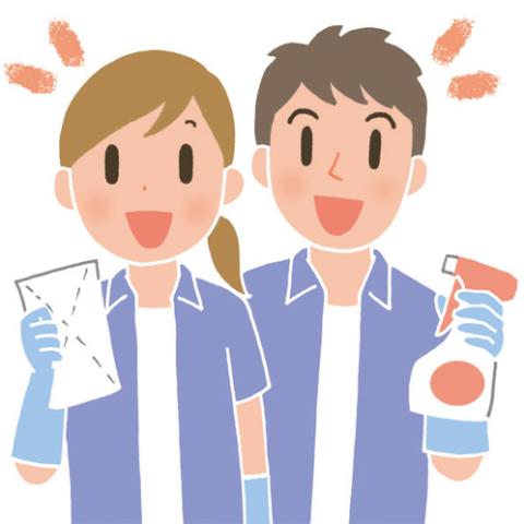 マンション共用部などの日常清掃◎