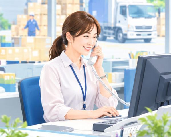 営業事務の経験を活かせる！物流会社を支える事務のお仕事です。